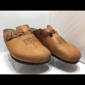Birkenstock Men’s Boston Clogs Sz EUR 45 Pre-Owned